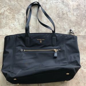 Michael Kors nylon travel tote